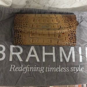 Brahmin Brown Wallet